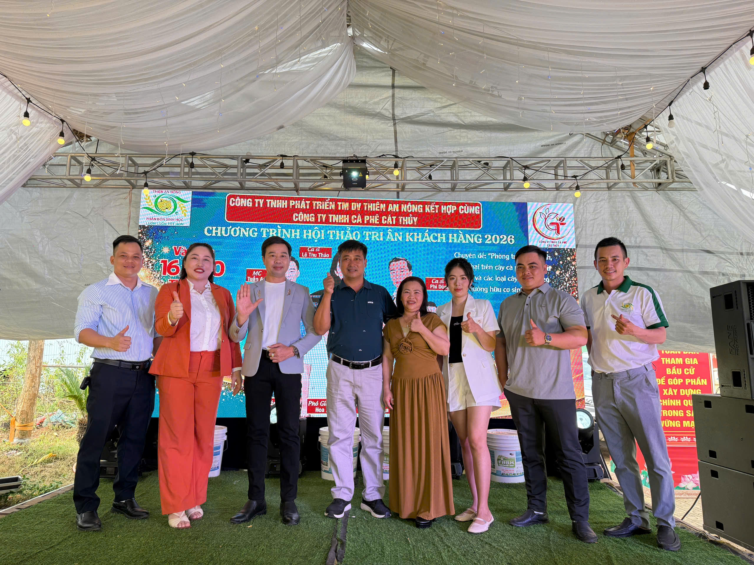 HỘI THẢO TRI ÂN KHÁCH HÀNG CÔNG TY TNNH CÀ PHÊ CÁT THỦY NĂM 2026 18/04/2026