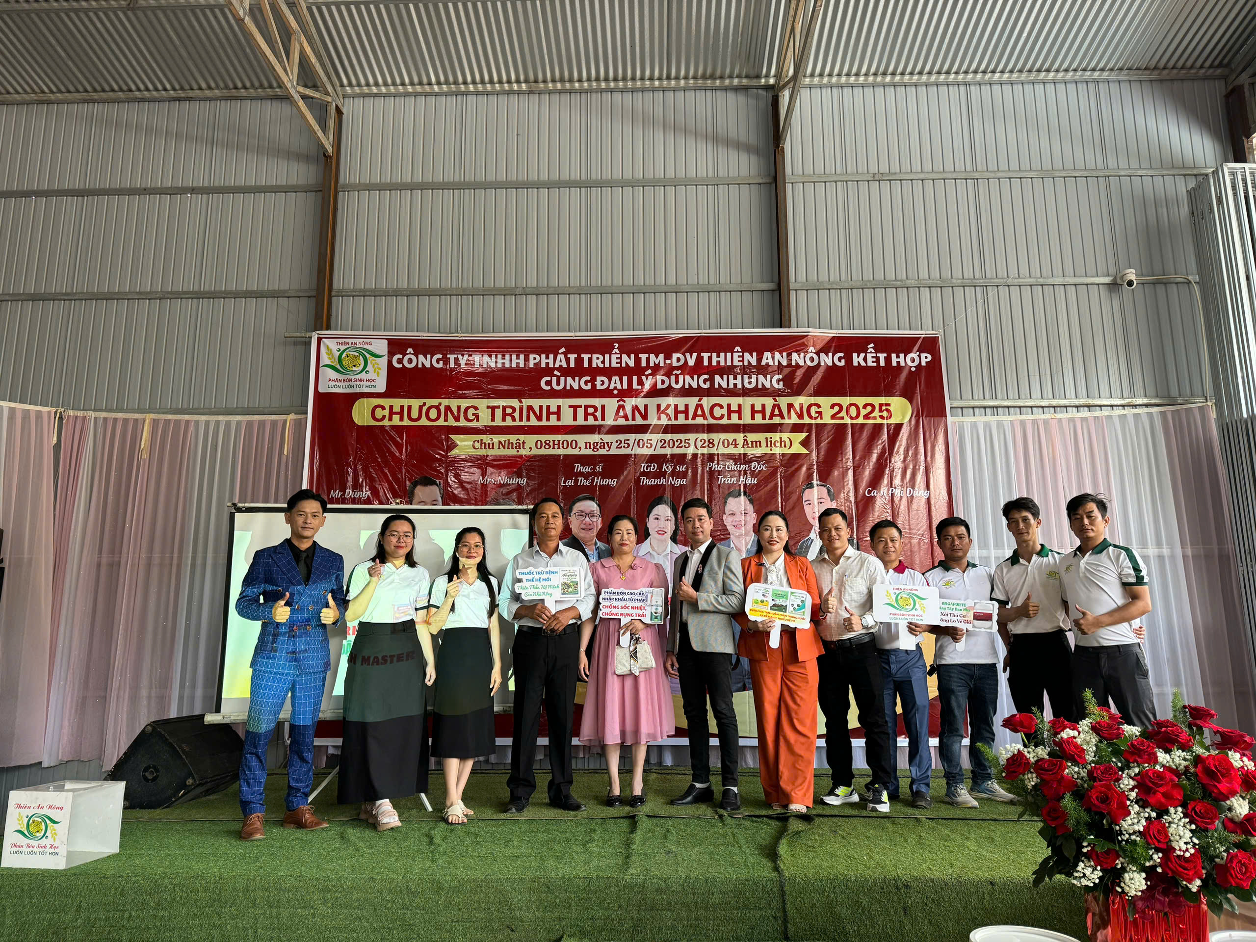 HỘI THẢO TRI ÂN KHÁCH HÀNG ĐẠI LÝ DŨNG NHUNG NĂM 2025