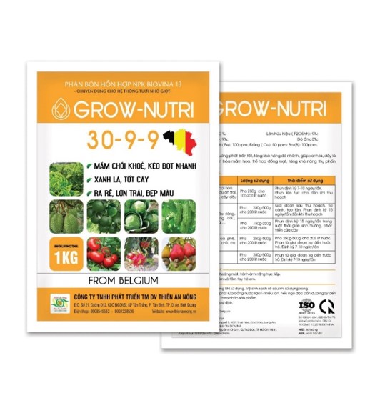 GROW – NUTRI 30-9-9