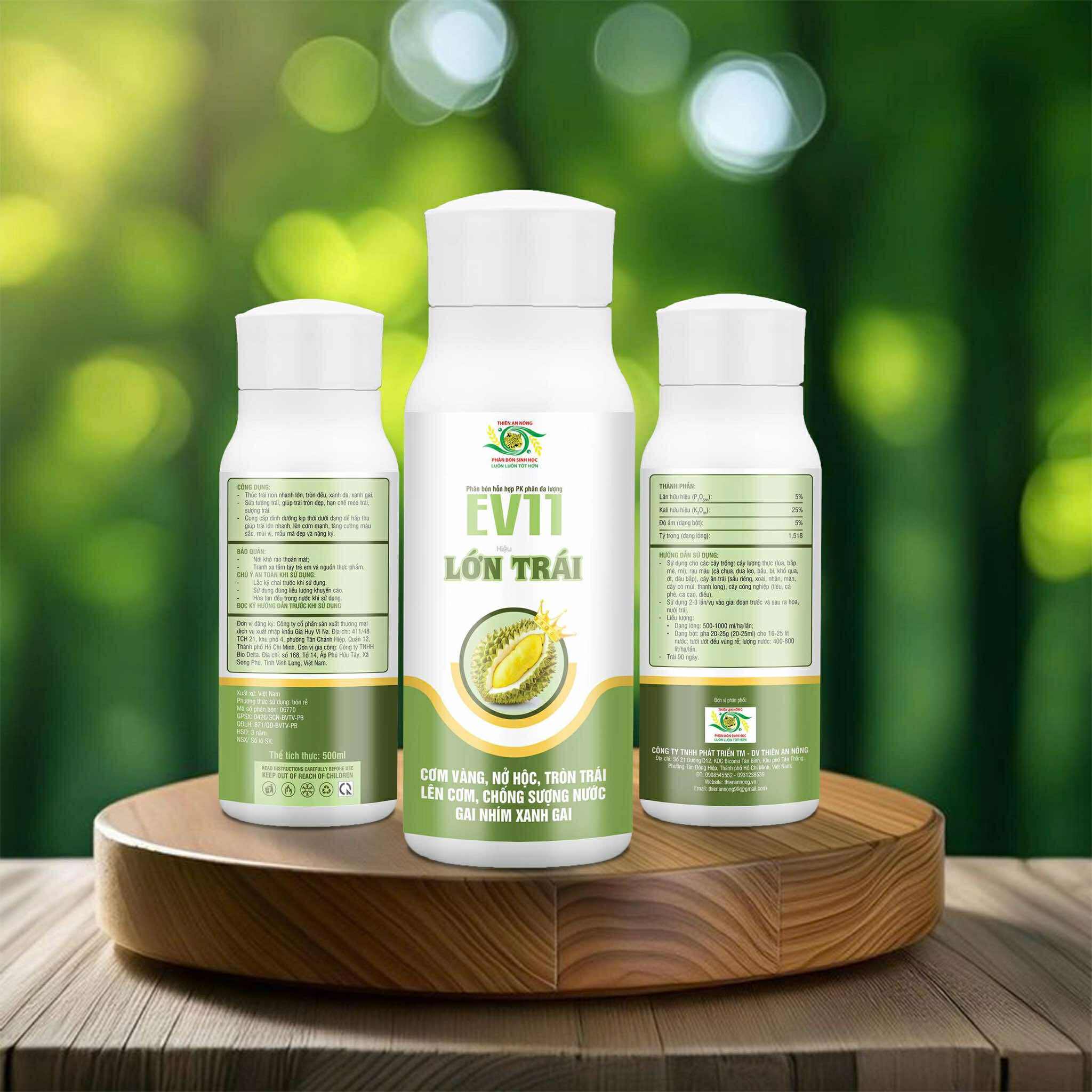 Phân bón hỗn hợp PK phân đa lượng EV11 LỚN TRÁI