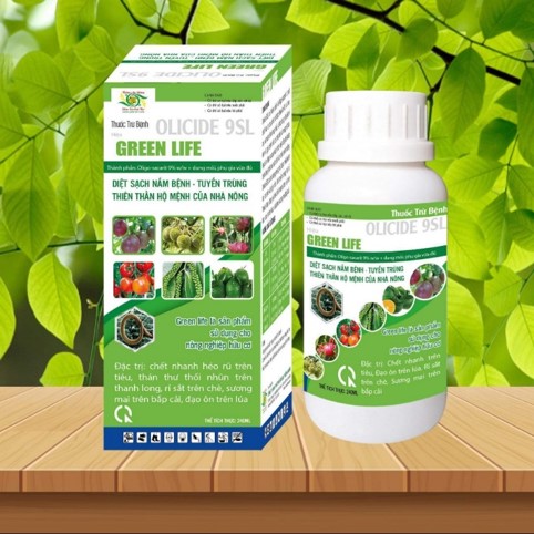 Thuốc Trừ Bệnh Sinh Học GREEN LIFE 9 SL