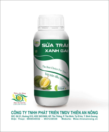 SỬA TRÁI – XANH GAI